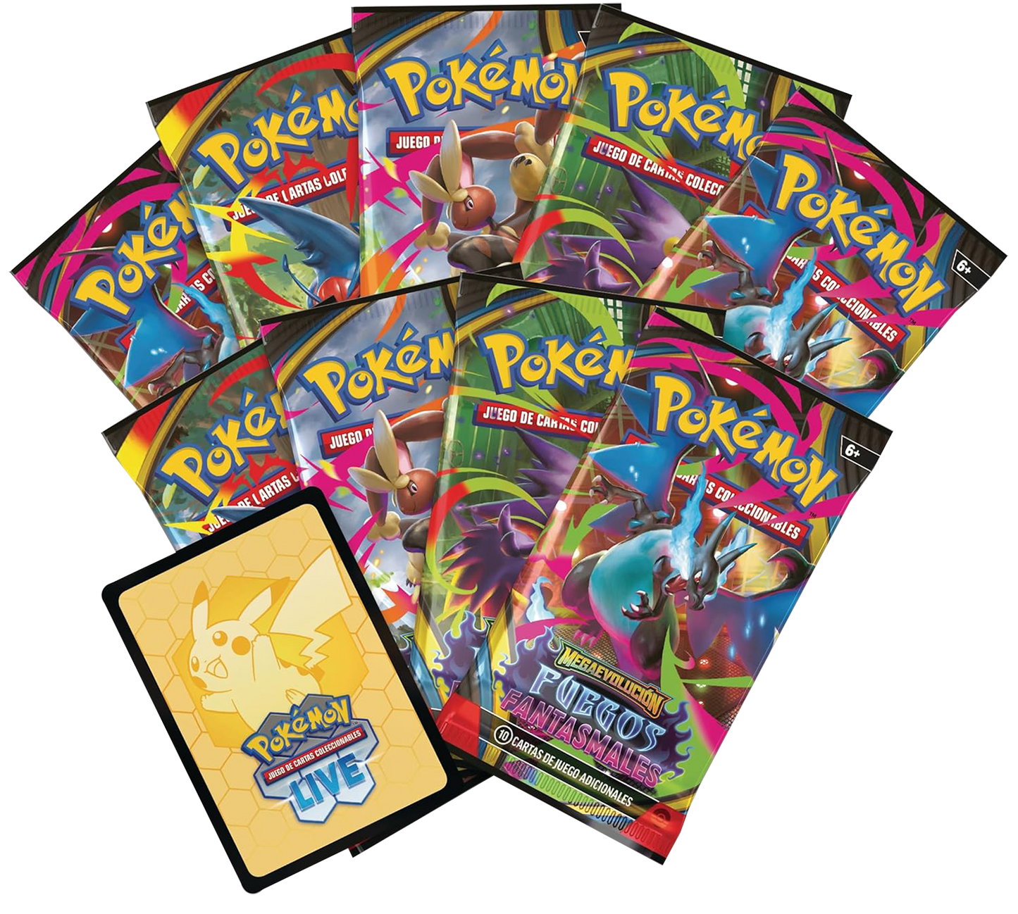 Caja de Entrenador Élite (ETB) - Fuegos Fantasmales - Español