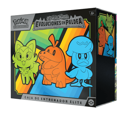 Caja de Entrenador Élite (ETB) - Evoluciones en Paldea - Español - El Podenco TCG