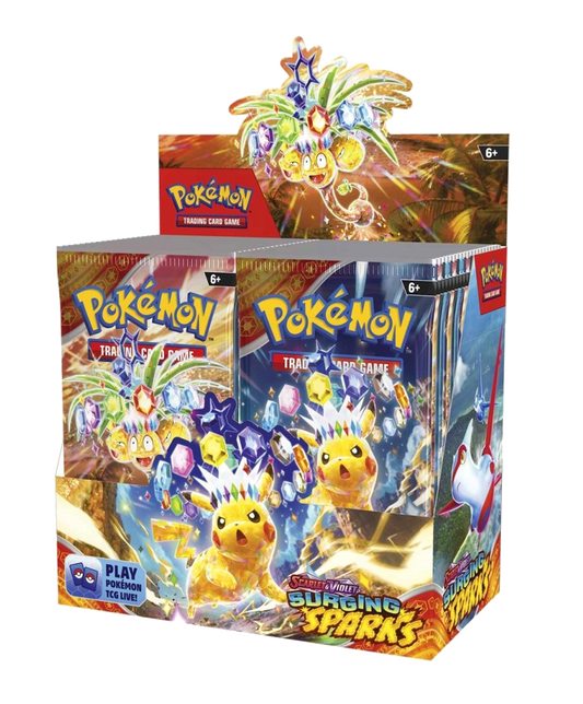 Caja de 36 Sobres - Chispas Fulgurantes - Español