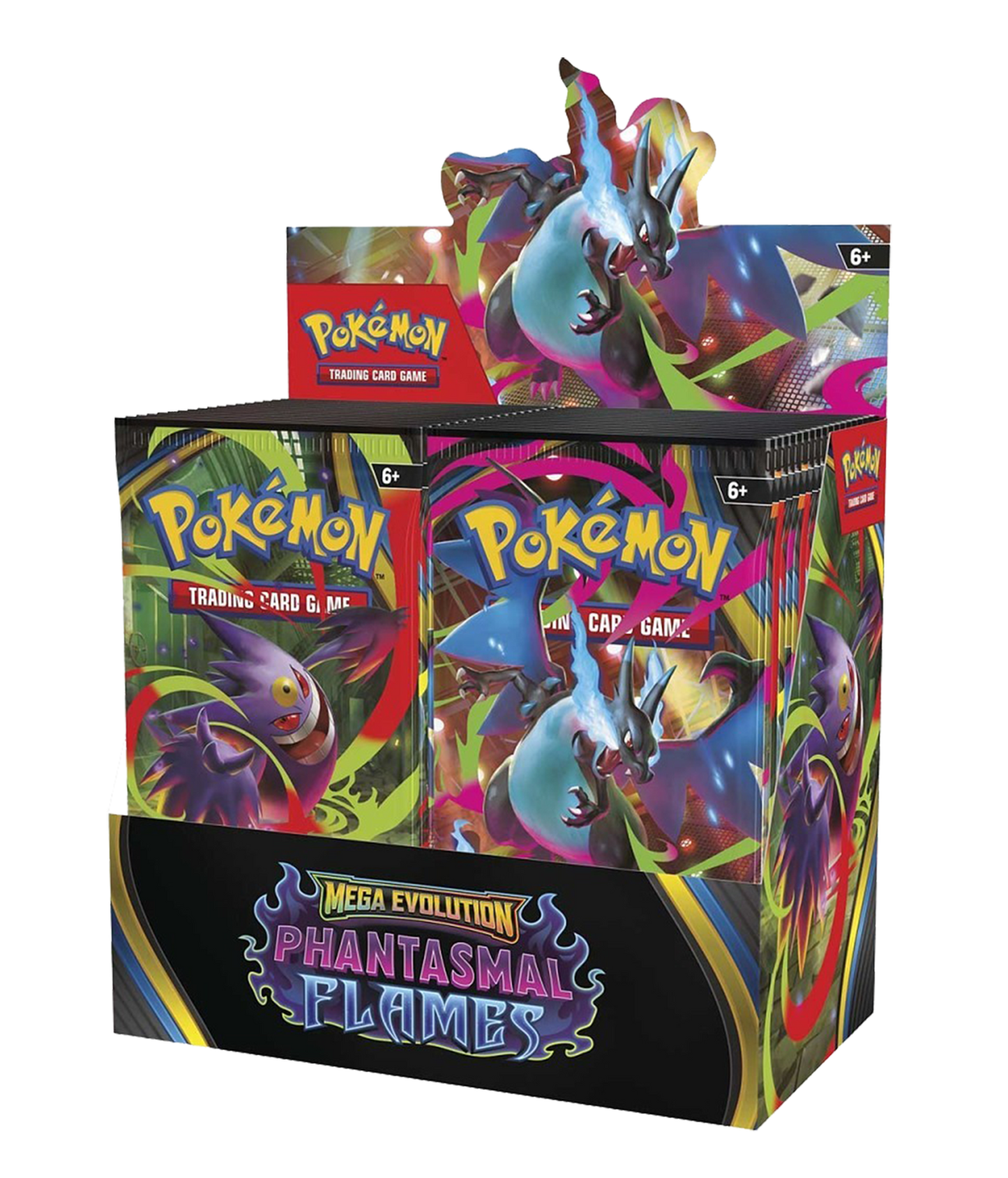 Caja de 36 Sobres - Megaevolución -Fuegos Fantasmales - Español