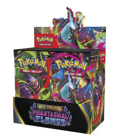 Caja de 36 Sobres - Megaevolución -Fuegos Fantasmales - Español