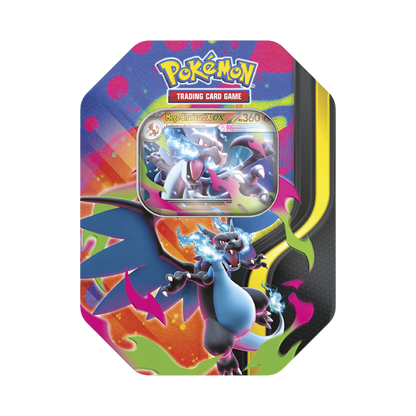 Lata Mega - Charizard de JCC Pokémon en Español