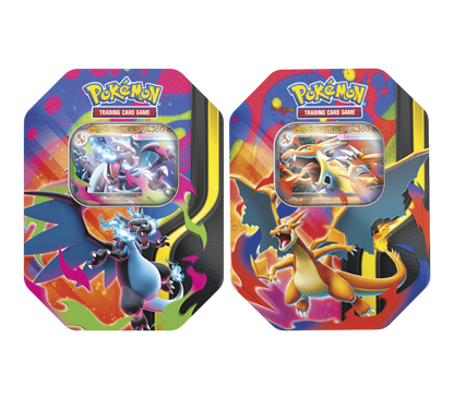 Lata Mega - Charizard de JCC Pokémon en Español