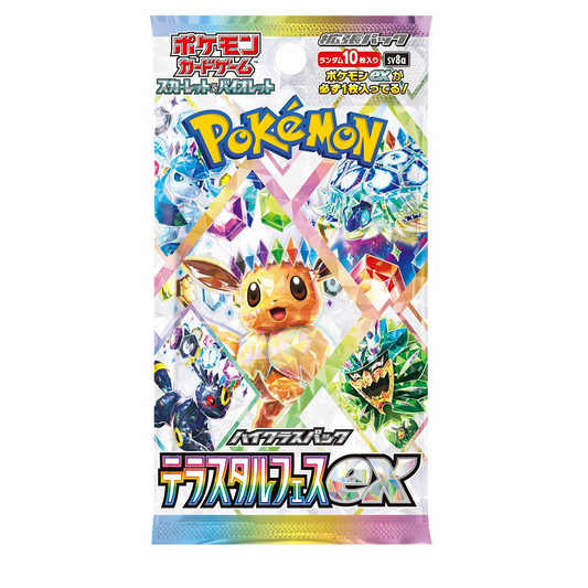 Caja de 10 Sobres - Terastal Festival Ex (sv8a) - Japonés