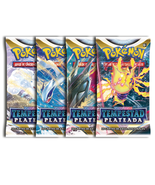 Caja de 36 Sobres - Tempestad Plateada - Español - El Podenco TCG